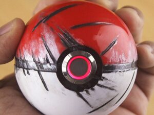 Pokemon Battle Worn Pokeball