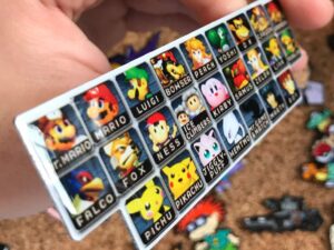 Super Smash Bros Character Roster Pin