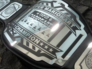 Mario Kart Championship TItle Belt