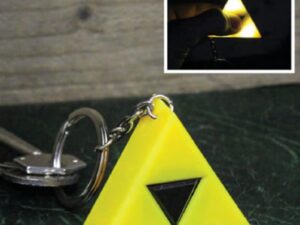 Zelda Triforce Light Up Keychain