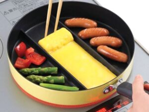 Divided Tamagoyaki Omelette Frying Pan