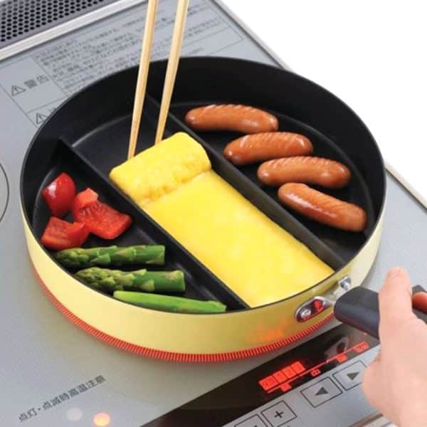 Divided Tamagoyaki Omelette Frying Pan