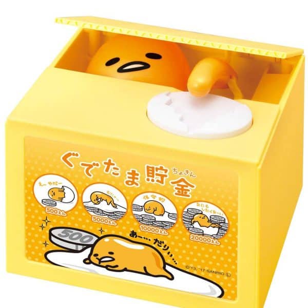 Gudetama Coin Bank