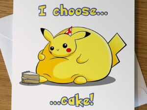 Pokemon Birthday Card