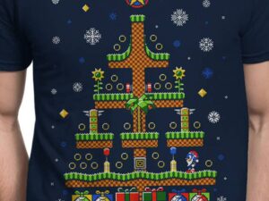 Sonic The Hedgehog Christmas T-Shirt