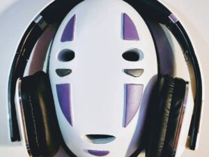 Spirited Away No Face Headphone Hanger