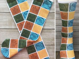 Avatar The Last Airbender Socks