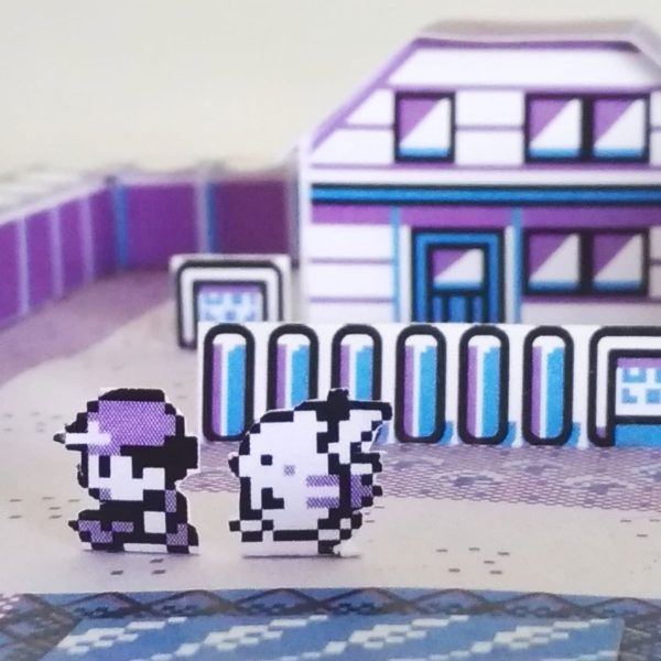 Pokemon Pallet Town Papercraft