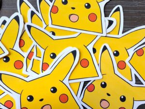 Surprised Pikachu Sticker Meme