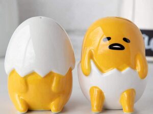 Gudetama Salt And Pepper Shaker Set