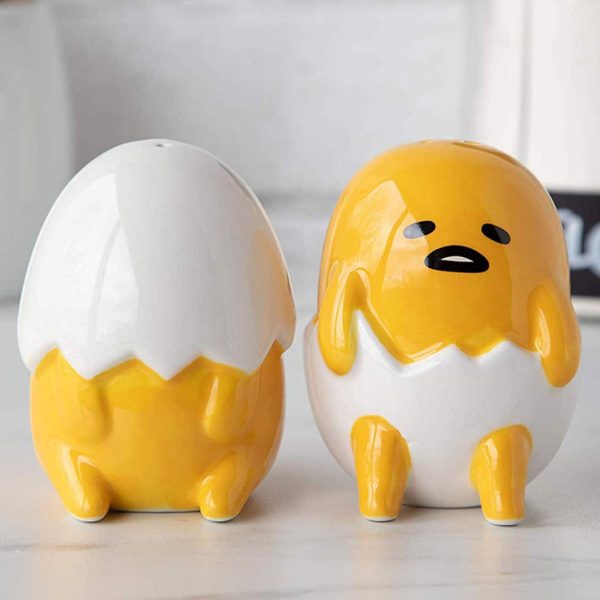 Gudetama Salt And Pepper Shaker Set