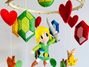 Legend Of Zelda Baby Crib Mobile