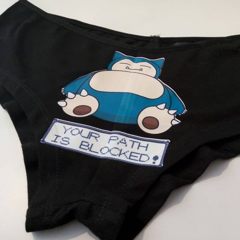 Anime-Inspired Underwear : Pokemon panties