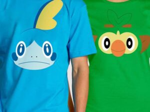 Pokemon Galar Starter T-Shirts