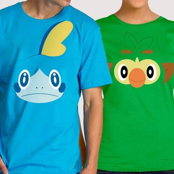 Pokemon Galar Starter T-Shirts