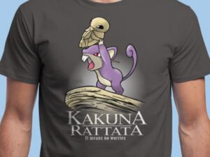 Pokemon Kakuna Rattata T-Shirt