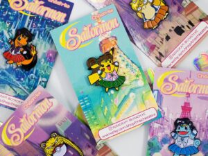 Pokemon X Sailor Moon Pins