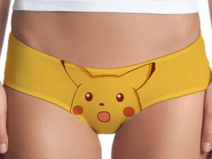 Pokemon Surprised Pikachu Panties