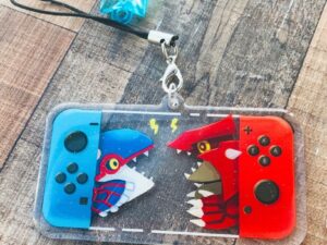 Acrylic Pokemon Switch Keychains