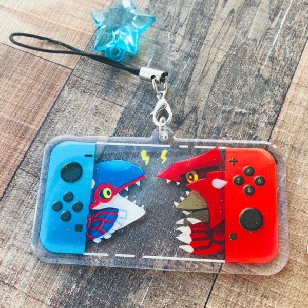 Nintendo hot sale switch keychain