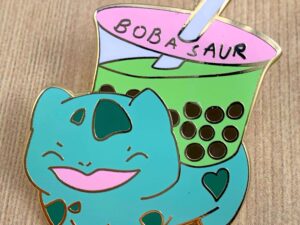 Bobasaur Pin