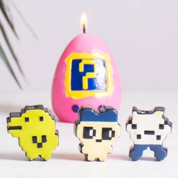 Hatching Virtual Pet Candle