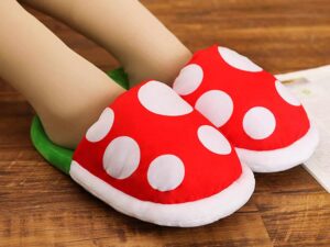 Super Mario Piranha Plant Slippers