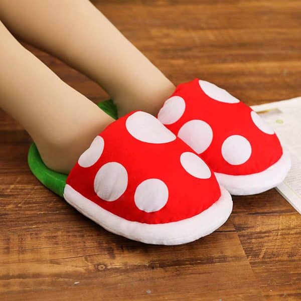 Super Mario Piranha Plant Slippers