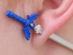 Zelda Master Sword Earrings
