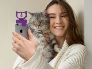 Cat Selfie Phone Attachment