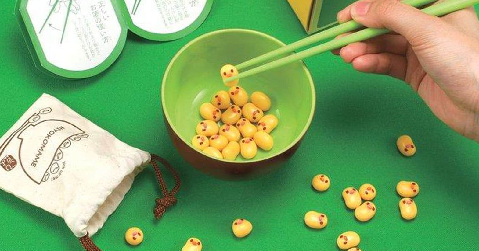Manner Beans Chopstick Game