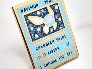 Navi Pokemon Card Pin