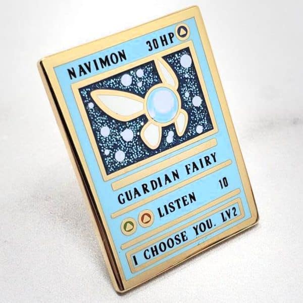 Navi Pokemon Card Pin