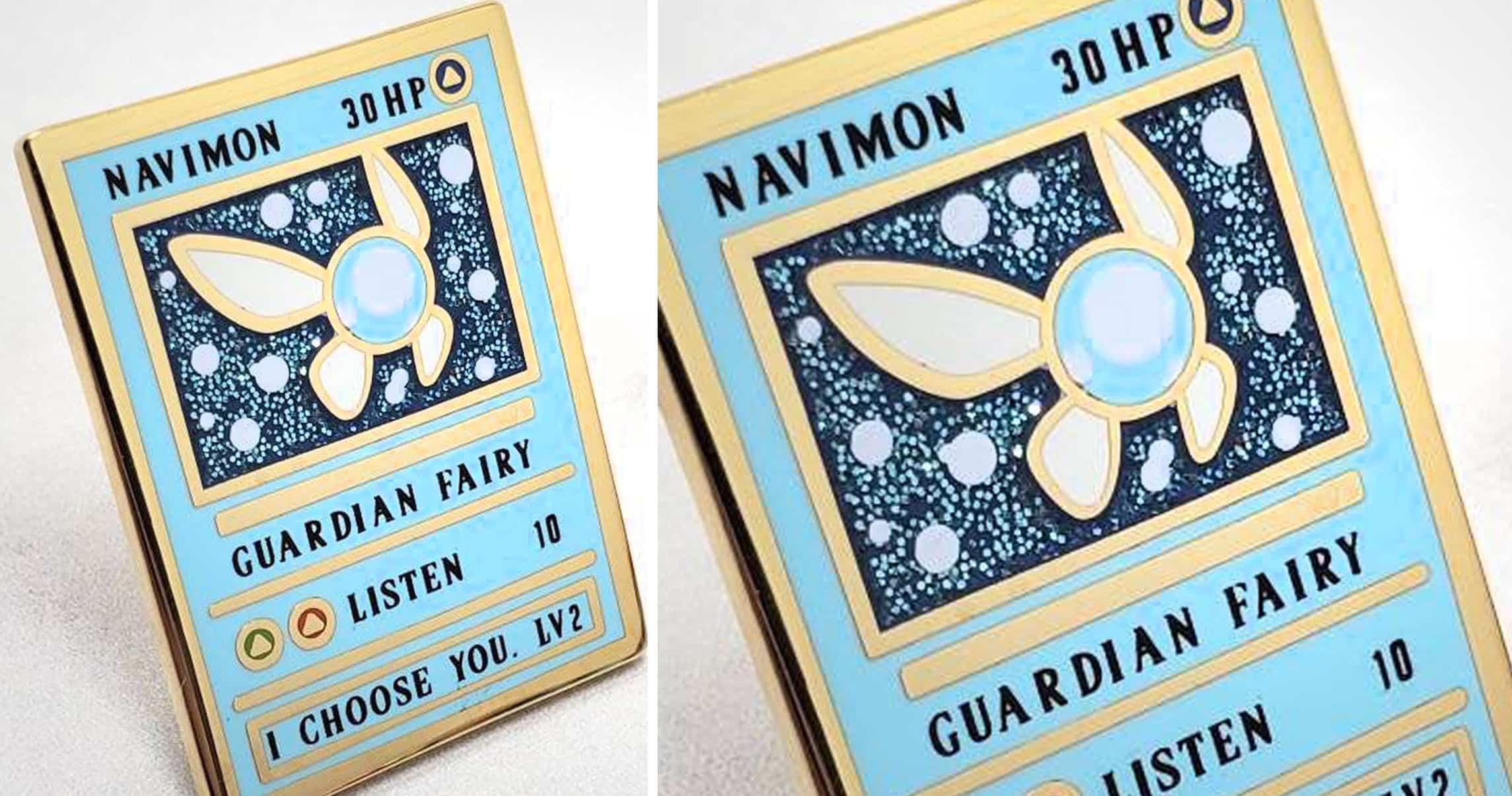 Navi Pokemon Card Pin