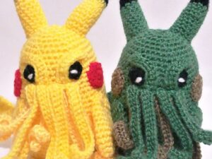 Pikathulhu Crochet Plush