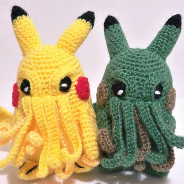 Pikathulhu Crochet Plush