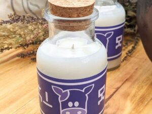 Legend Of Zelda Lon Lon Milk Candle