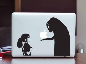 Spirited Away MacBook Decal