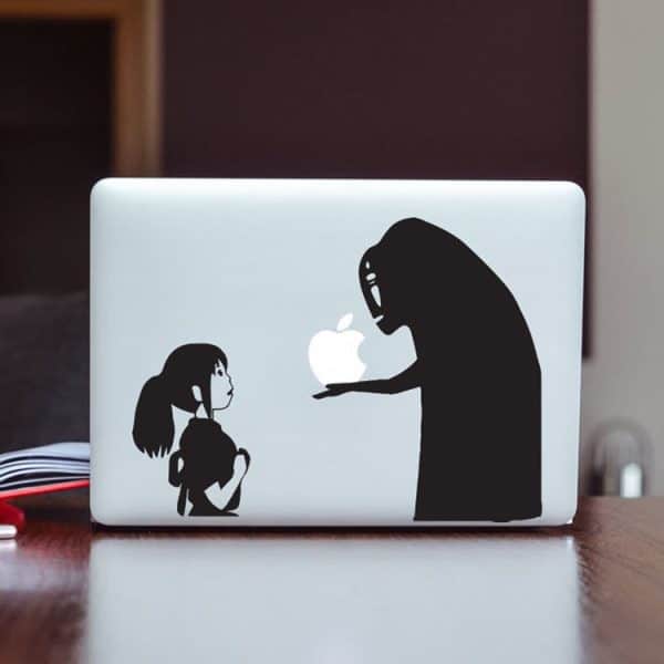 Spirited Away MacBook Decal