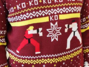 Street Fighter Ugly Christmas Sweater