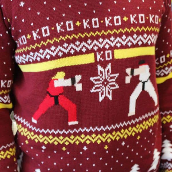 Street Fighter Ugly Christmas Sweater