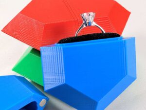 Zelda Rupee Engagement Ring Box