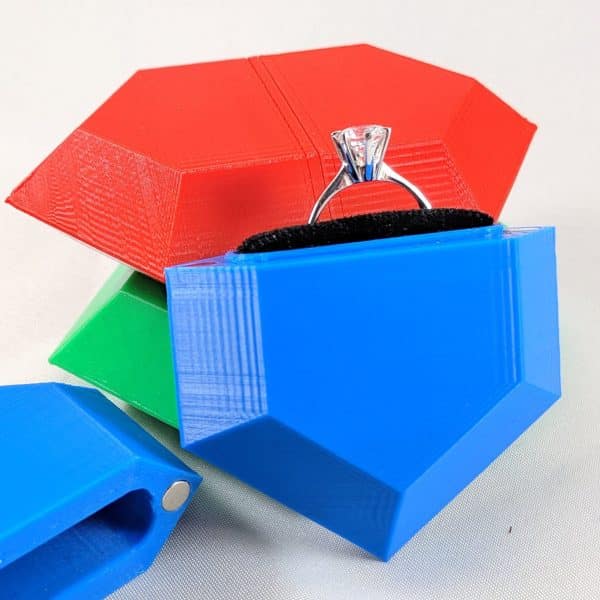 Zelda Rupee Engagement Ring Box