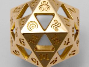 Legend Of Zelda Triforce D20 Dice