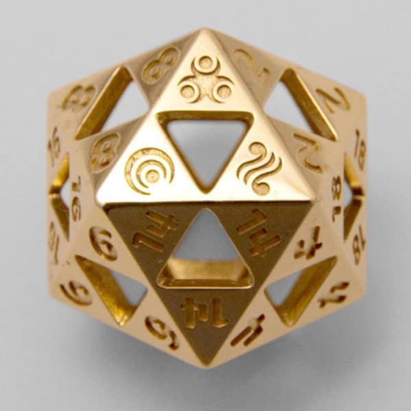 Legend Of Zelda Triforce D20 Dice