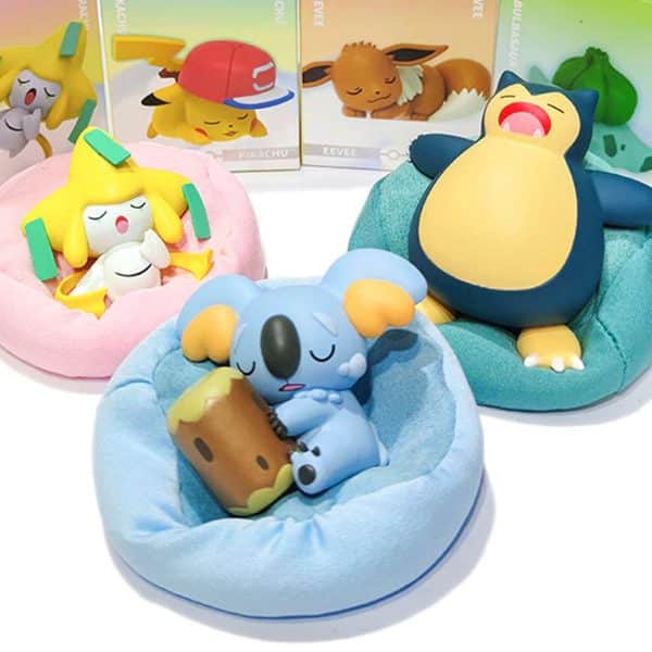 Sleeping Pokemon Bean Bag Figures