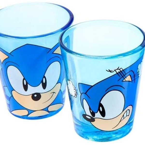 Sonic The Hedgehog Shot Glasses