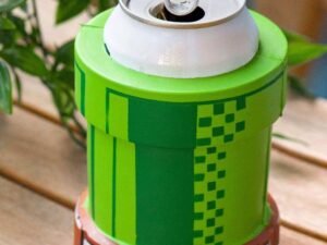 Super Mario Warp Pipe Can Cooler