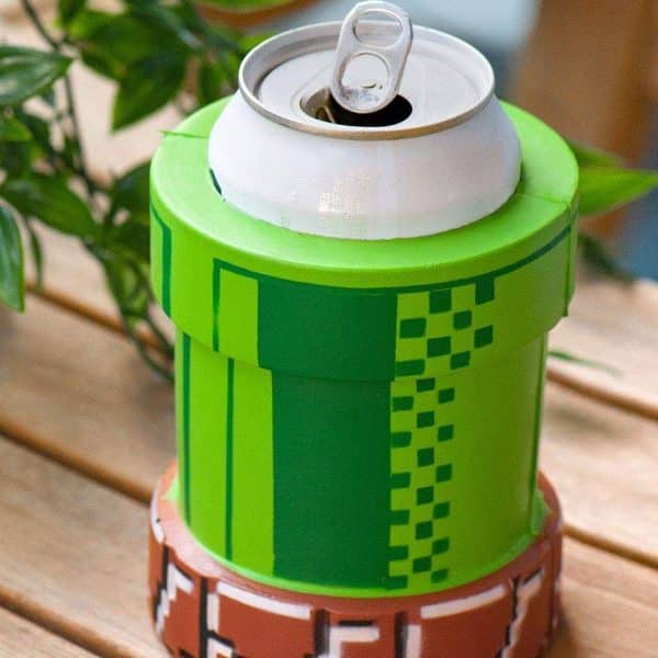 Super Mario Warp Pipe Can Cooler