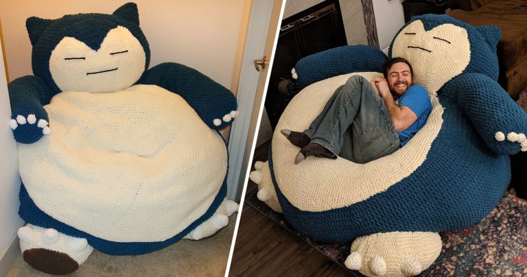 Giant Snorlax Bean Bag - Shut Up And Take My Yen